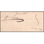 1867 Ferenc József császár és király és Báró Eötvös József (1813-1871) jogász, író, vallás- és közoktatásügyi miniszter...