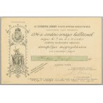1896 Milleniumi kiállítással kapcsolatos gyűjtemény. Benne: 1896 Ezredéves Országos Kiállítás fényképes bérletjegye...