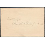 1914 Hubay, Jenő (1858-1937) zeneszerző autográf levele Rust József (1860-1935) kereskedő...