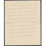 1932 Móra Ferenc (1879-1934) író autográf levele Bokor Dezsőnek (1894-1963) a Vajna és Bokor kiadó vezetőjének...