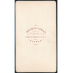 Rádai gróf Ráday Gedeon (1806-1873) Nógrád vármegye főispánja, a Nemzeti Színház főintendánsa, keményhátú fotó, 10...