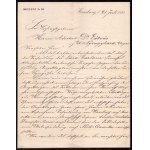 1883-84 Eötvös Károly (1842-1916) politikus, ügyvéd, író, publicista, országgyűlési képviselő...