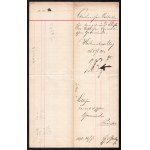 1896 Pécs, a pécsi zsinagóga felújításának költségvetése, német nyelven, 3 kézzel írt oldalon...