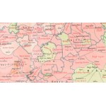 Ausztriai és Magyar orsz. Képviselő- Választó- Kerületek- Térképe az 1892-1897 évi országgyülési képviselők...