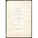 1940 Lehár Ferenc (1870-1948) 70. születésnapjára rendezett operagála fényképes meghívója...