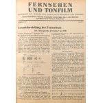 1937 Fernsehen und Tonfilm. Jahr 1934. Heft 1-12. Berlin, Weidmannsche Verlagsbuchhandlung, 100 p. Német nyelven...