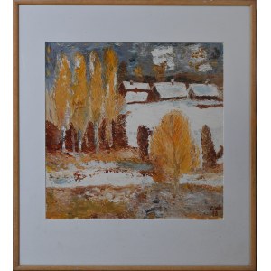 GAB (?), Autumn and Winter Landscape