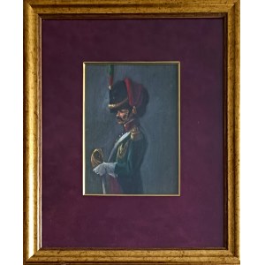 Artist unknown, Hussar officer