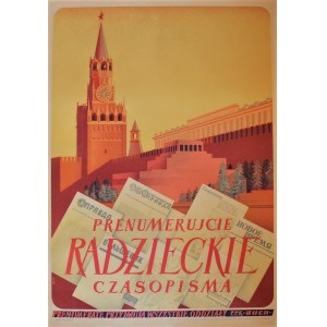 Prenumerujcie radzieckie czasopisma Projekt Adam Bowbelski (1950)