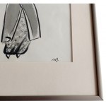 Dance Korea Mieczyslaw Jurgielewicz [drawing / ink, gouache / 1960s].