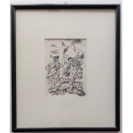 Taniec zbójnicki Jan Marcin Szancer [drawing: ink, pen, paper].