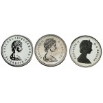 CANADA - $1 (1964-1983) - Elizabeth II - set of 10 coins.