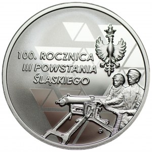 10 zloty 2021 - 100th anniversary of the Third Silesian Uprising.