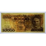 20 000 zlotých 1989 - séria AN