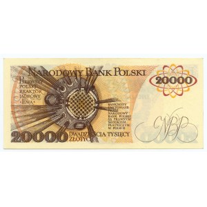 20 000 zlotých 1989 - séria AF