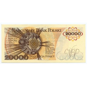 20.000 Zloty 1989 - Serie AF