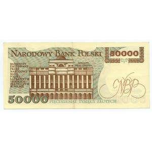 50 000 zlotých 1989 - série F