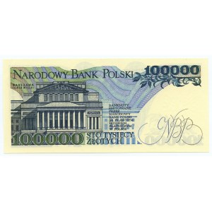 100.000 PLN 1990 - Serie AT