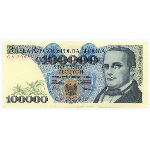100.000 Zloty 1990 - Serie CA