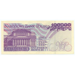 100.000 złotych 1993 - seria F