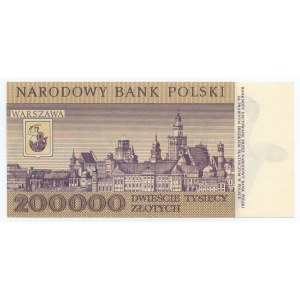 200.000 złotych 1989 - seria G