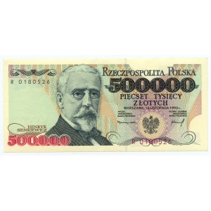 500.000 złotych 1993 - seria R