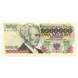 2.000.000 złotych 1993 - seria B