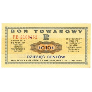 PEWEX - 10 cents 1969 - FB series