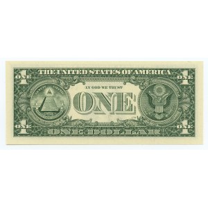 USA - 1 dolar 2006 B - seria L08951443* zastępcza
