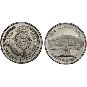 20.000 Zloty 1994 - Sigismund I. der Alte und die Eröffnung des Gebäudes der Staatlichen Münze