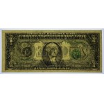 USA - 1 dolar 2017 B - seria F09662589* zastępcza