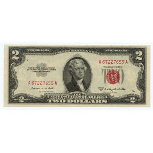 USA - $2 1953 B - série A