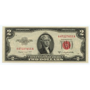 USA - 2 dolary 1953 B - seria A