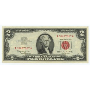USA - $2 1963 - Serie A