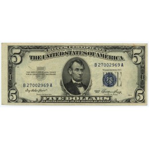 USA - 5 USD 1953 - Série B