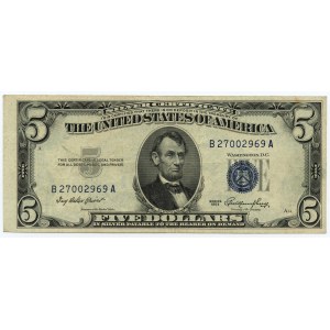 USA - $5 1953 - Serie B