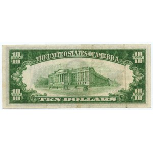 USA - $10 1934 - Series A