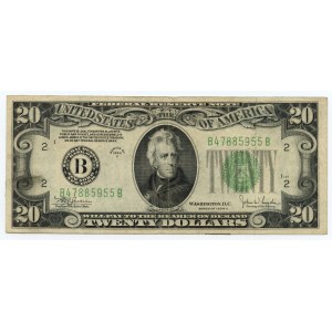 USA - $20 1934 Serie C - B
