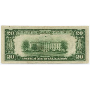 USA - 20 dolarów 1934 C - seria B
