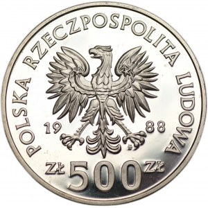 500 złotych 1988 Mistrzostwa Świata w Piłce Nożnej Włochy 1990