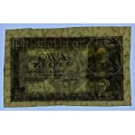 2 Zloty 1936 - B£ Serie und ohne Serie und Unterdruck.