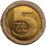 5 zlatých 1988 - Bankový zvitok 50 mincí