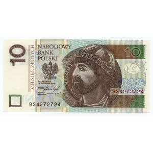 10 zloty 2016 - BS 4272724 - radar numbering