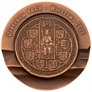 Medal 550 lecie Parlamentaryzmu w Polsce - Piotrków 1468 - Warszawa 2018
