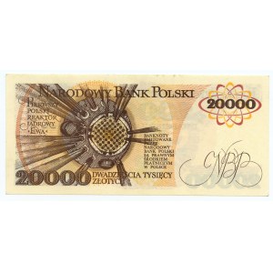 20 000 zlotých 1989 - séria T