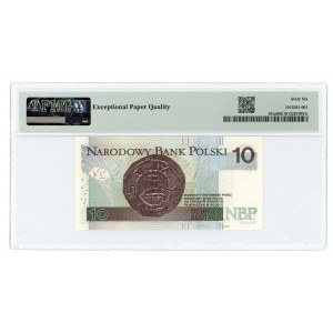 10 złotych 2012 - seria AA - PMG 66 EPQ