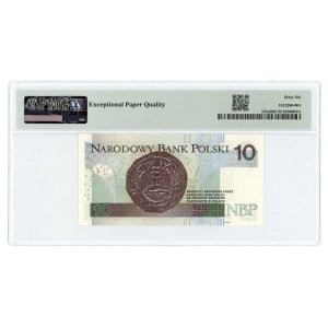 10 złotych 2012 - seria AA - PMG 66 EPQ