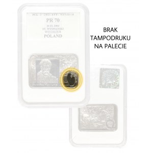 20 gold 2004 - Stanislaw Wyspianski - no pad printing on palette