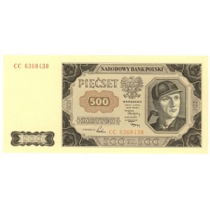 500 zloty 1948 - CC series