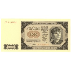 500 złotych 1948 - seria CC